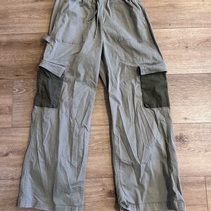 ABERCROMBIE green Cargo Pants